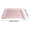 thumbnail image 3 of Cooling Dog Bed with Ice Silk Pad Mat and Pillow, Non-Slip Cooling Mat for Medium Small Dogs up to 50lbs, Pet Cool Pad with Summer Cool Fabric(24"*14"), 3 of 5