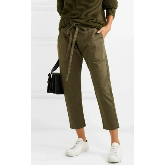 CURRENT ELLIOTT Women's The Tabloid Pant Rural Green
