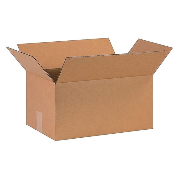 16 x 10 x 8 Inches Shipping Boxes, 25-Count (BS161008)