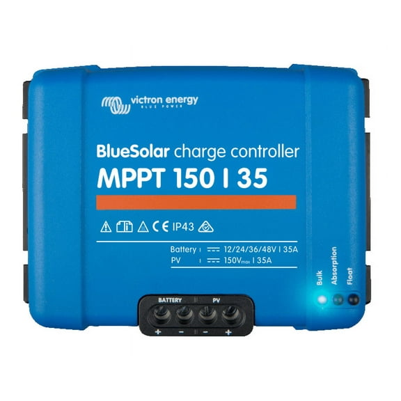 Victron BlueSolar MPPT 150/35 - Solar Charge Controller (150 Volts / 35 Amps)