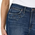 thumbnail image 4 of Wrangler Womens   Wrenley High Rise Jeans 30x36 Denim, 4 of 5