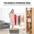 thumbnail image 4 of Foldable Large-capacity Clothing and Pants Storage Box for Toys Household Shoe Cotton Linen, 4 of 6