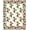 Red, Pattern 3, variant on ODIKA 8'x10' Machine Washable Non-Slip Area Rug, Vintage Transport Decorative Sewing Project Beginner Pack High Traffic Rug, Brown, 642976