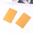 thumbnail image 4 of RomaMX 50 piezas 0.2mm de aluminio anodizado de color fino Tarjeta de visita Grabadora de máquina de tarjetas en blanco y grabado CNC disponible (dorado), 4 of 7