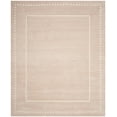 thumbnail image 7 of SAFAVIEH Bella Danita Plain Dotted Bordered Wool Area Rug, Light Pink/Ivory, 9' x 12', 7 of 7