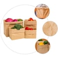 thumbnail image 4 of EeaseCA 20Pcs Kraft Paper Fridge Storage Pouch Thicken Baking Bread Bag Light Brown, 4 of 9