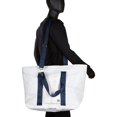 thumbnail image 4 of SailorBags Newport XL Tote, white w/blue trim, 4 of 4