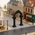 thumbnail image 1 of unbranded Accesorio De Arquitectura Negro Con Columnas Romanas Para Escenarios Y Dioramas, 1 of 8