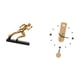 thumbnail image 5 of Figura Decorativa Moderna Y Abstracta De Un Corredor, Con Grandes Números Romanos, Ideal Para La Entrada, La Mesa O La Sala De Estar., 5 of 8