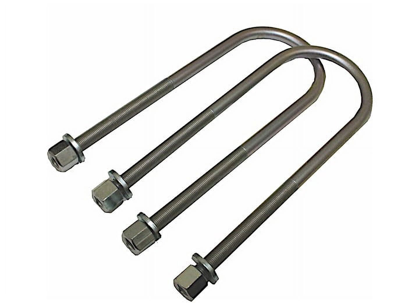 Maxtrac Suspension 910205 Rear Round U-bolts Fits select: 2002-2008 DODGE RAM 1500