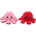 thumbnail image 1 of Pulpo de peluche, muñeco de peluche de pulpo reversible de doble cara, muñeco de peluche de pulpo, artesanía excepcional, 1 of 14