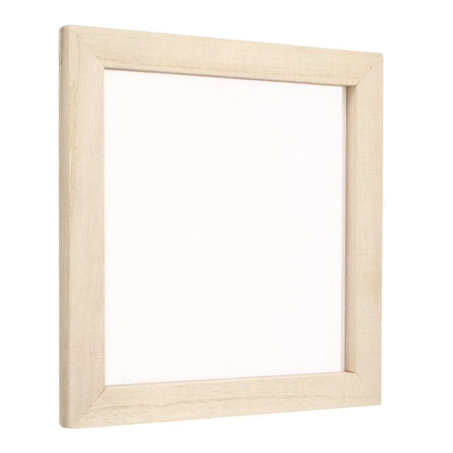Uxcell 1pcs Silk Screen Printing Frame, 7.9x7.9 Inch Wood with 160 White Mesh, for Screen Printing DIY Project