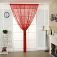 thumbnail image 1 of Spiral String Curtain Hanging Decorative Door Curtain Divider For Wedding Party Restaurant Home, 1 of 6
