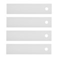 thumbnail image 1 of Unique Bargains WE1M504 Roulements de Tambour de Séchage en Plastique Blanc 4 Pack, 1 of 5