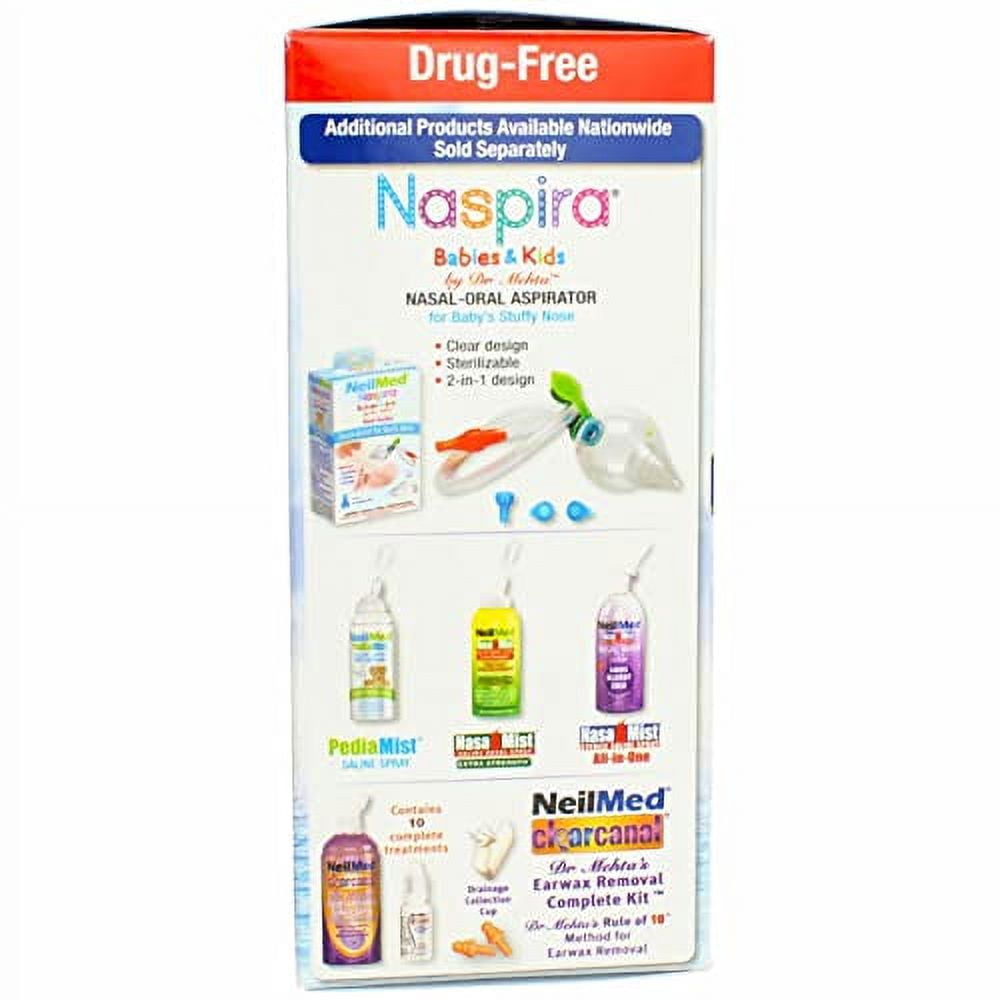 NeilMed Sinus Rinse All Natural Relief Premixed Refill Packets 100 Each (Pack of 4)