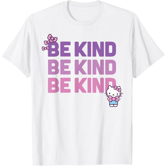 Hello Kitty Be Kind DTG Print Unisex T-Shirt