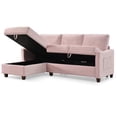 thumbnail image 4 of Glory Furniture Monica G0424B-SC Sectional With Storage , PINK, 4 of 8