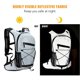 thumbnail image 5 of 8L High Visibility Reflective Cycle Hydration Backpack Outdoor Sports Running Hiking Backpack Travel Daypack Shoulder Bag, 5 of 5
