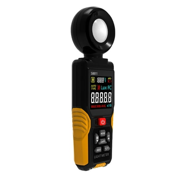 Digital Light Meter For Accurate Luxmeter Measurement Compact ABS Design With Data Logging 0~200000 Measurement Ranges