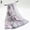 Gris, variante sur Opolski Mode Femmes Longue Étole en Mousseline Griffonnage Fleur Imprimée Foulard Douce Anti-Soleil