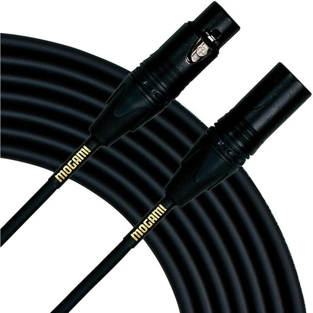 Mogami Gold Neglex Quad Microphone Cable for Studio Neutrik XLR 6 ft
