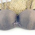 thumbnail image 6 of Byworldtasic Ladies Elegant Lace Push‑Up Bra Underwire Support Bra Multi‑Hook Back Closure Daily Wear Bra, 6 of 6