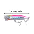 thumbnail image 2 of BE-TOOL Soft Plastics Fishing Lure Fishing Baits with Barbed Hooks Bass-Sound Fishing Lures (Light Blue), 2 of 7
