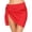 48#Red, variant on Women's Short Sarongs Cover Ups Sheer Bikini Wraps for Swimwear Royal Blue One Size