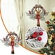 thumbnail image 5 of Guirnaldas navideñas de ratán hechas a mano, guirnalda colgante para puerta, decoración de fiesta en casa, 2 uds., 5 of 6