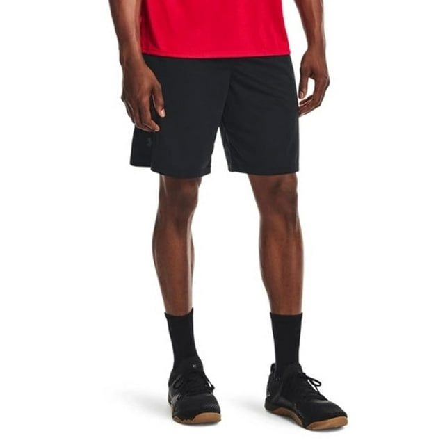 Shorts Under Armour Tech Mesh para hombre, negro/gris pizarra