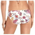 thumbnail image 3 of Lauren Ralph Lauren Women's Jacobean Floral Hipster Bikini Bottoms, White, 12, 3 of 3
