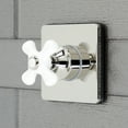 thumbnail image 2 of Kingston Brass KS3046PX 3-Way Diverter Valve with Trim Kit, Polished Nickel, 2 of 3