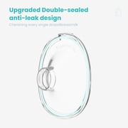 MomMed S33 Hands-Free Wearable Breat Pump with Night Light,Electric Breast Pump Ultra-Quiet in-Bra Pump,One-Tap Pause, Night Light