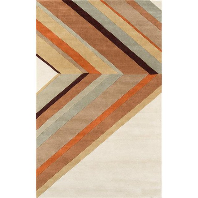 Momeni DELMADEL-5BRN5080 Novogratz Delmar Collection Ultralight Area Rug, 5 ft. x 8 ft. - Brown