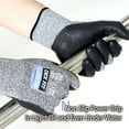 thumbnail image 2 of DEXFIT CRU553 Thin Grey Level 5 Cut Protection Work Gloves (Firm Grip, Durable, Large) - 1 Pair, 2 of 6