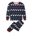 thumbnail image 4 of Pyjamas de Noël Même Style Parent-Enfant Col Rond Vêtements de Nuit Imprimés Manches Longues Automne, 4 of 5