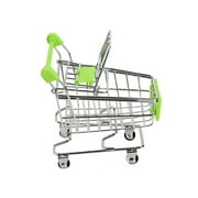 ToyWorld Baby Kids Simulation Mini Shopping Cart Toys Handcart Supermarket Storage Basket Trolley Toy