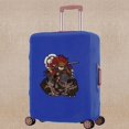 thumbnail image 1 of Luggage Cover Elasticity Dust-proof Travel Accessory Covers Apply To 18-32 Inch Suitcase Samurai Print Trolley Protective Case 8samurai018 S (18-21inch), 1 of 6