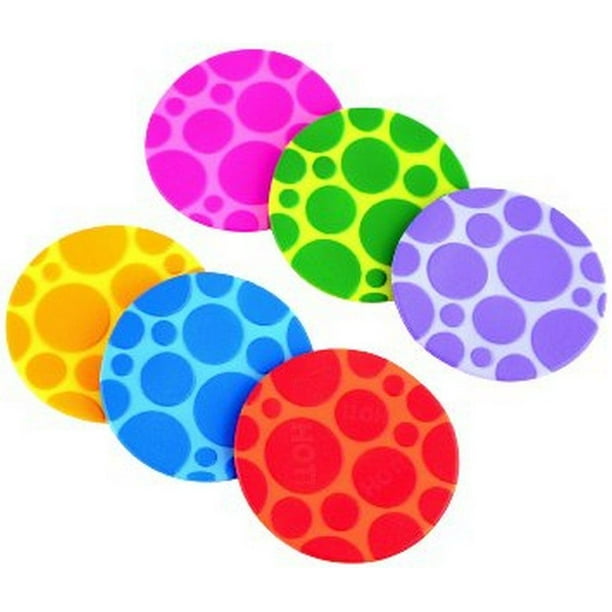 Munchkin Bath NonSlip Grippy Dots, 6 Pack