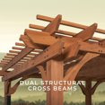 thumbnail image 4 of Backyard Discovery 20' x 12' Beaumont Pergola, 4 of 10