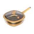 thumbnail image 2 of MKHSQHDG Today's Deals 12in Titanium Alloy Non Stick Pot with Lid Titanium Frying Pans Nonstick for Frying Eggs Stir Frying Stewing Braising and Other Cooking Methods, 2 of 4