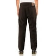 thumbnail image 2 of Men's Quality Cotton Denim Comfort Fit Casual Straight Leg Work Jean Pants (Brown, 38W x 32L), 2 of 3