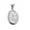 White, variant on 14k Rose Pink Gold Small Miraculous Virgin Mary Medal Charm Pendant