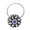 Amethyst, variant on Round Shape Turquoise Gemstone 925 Sterling Silver Oxidized Plated Nose Pin For Women