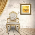 thumbnail image 3 of Evelia Designs 20x20 Gold Ornate Wood Framed with Double Matting Museum Art Print Titled - Wren on Yellow I, 3 of 4