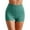 Green, variant on Womens High Waisted Solid Color Hotpants Slim Fit Fashion Night Out Party Casual Summer Bottoms