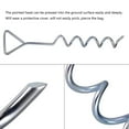 thumbnail image 6 of ZPAQI Heavy Duty Trampoline Stakes Tie Down Spirals Ground Anchors Stakes Durable, 6 of 11