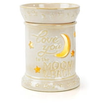 VP Home Ceramic Wall Plug-in Wax Warmer for Scented Wax - Electric Fragrance Warmer for Essential Oils, Candle Wax Melts, and Tarts - Night Light - Wax Burner for Scented Wax