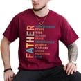 thumbnail image 3 of FATHER' Graphic T-shirt, Graphic Tees, Soft Cotton, Daily Menswear, Men Gifts, Comfort Top, Father's Day Gift, Happy Father Day Shirt, 3 of 7