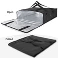 thumbnail image 5 of Trailmaker Pizza Bags for Delivery, Insulated Pizza Delivery Bag for Delivery Drivers, 20" x 20" x 6" Pizza Warmer Bags for Carry Hot, Commercial Food Warmers for Catering, Pizza Carrier, Black, 5 of 8